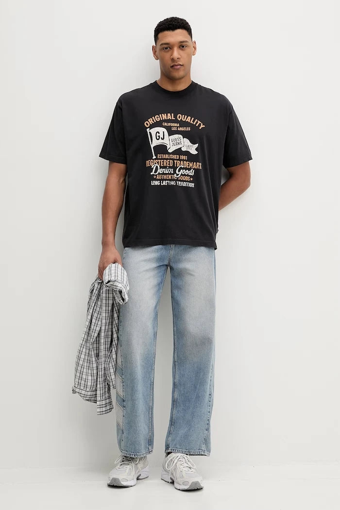 Памучна тениска Guess Jeans