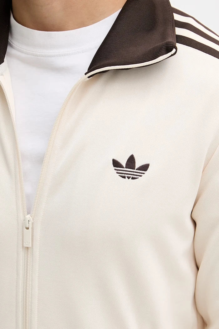 adidas Originals erkek pamuklu fermuarlı sweatshirt