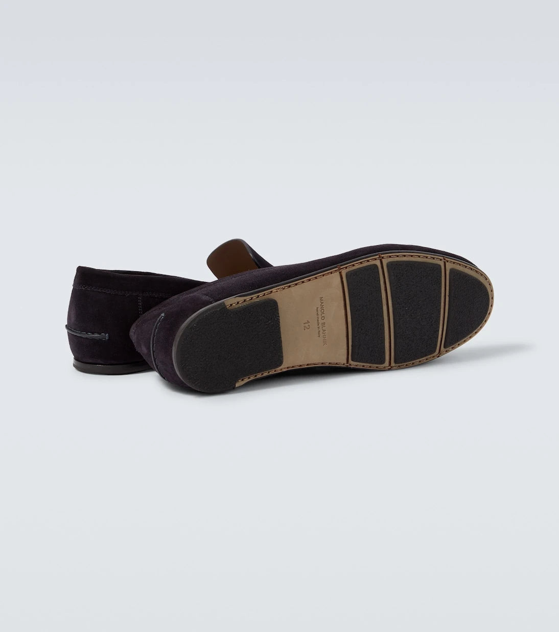 Manolo Blahnik - Suede loafers