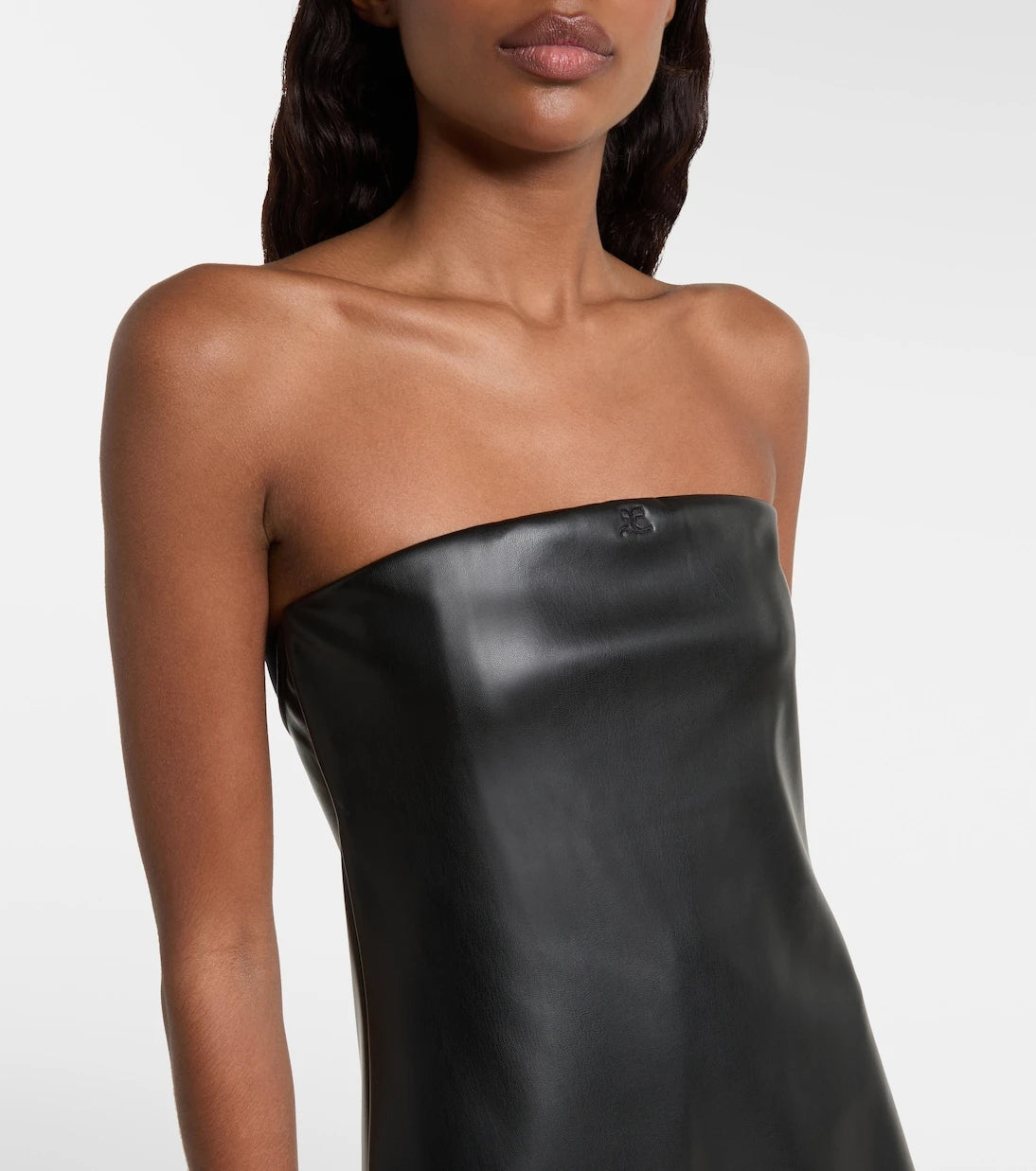 Courrèges - Strapless minidress