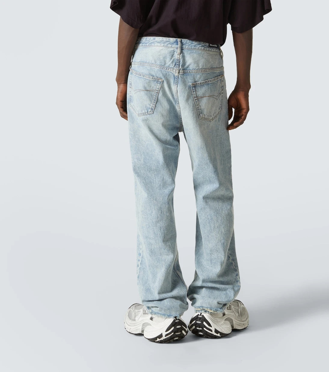 Balenciaga - Mid-rise straight jeans