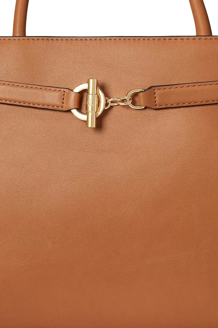 Lauren Ralph Lauren kadın deri crossbody çanta