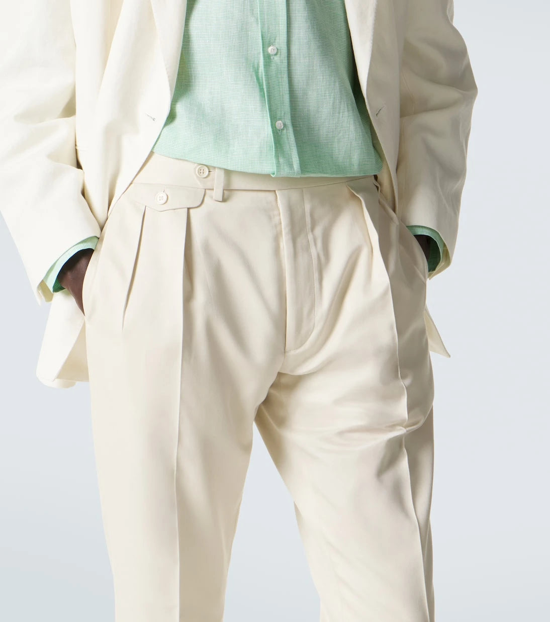 Ralph Lauren Purple Label - Gregory silk tapered pants