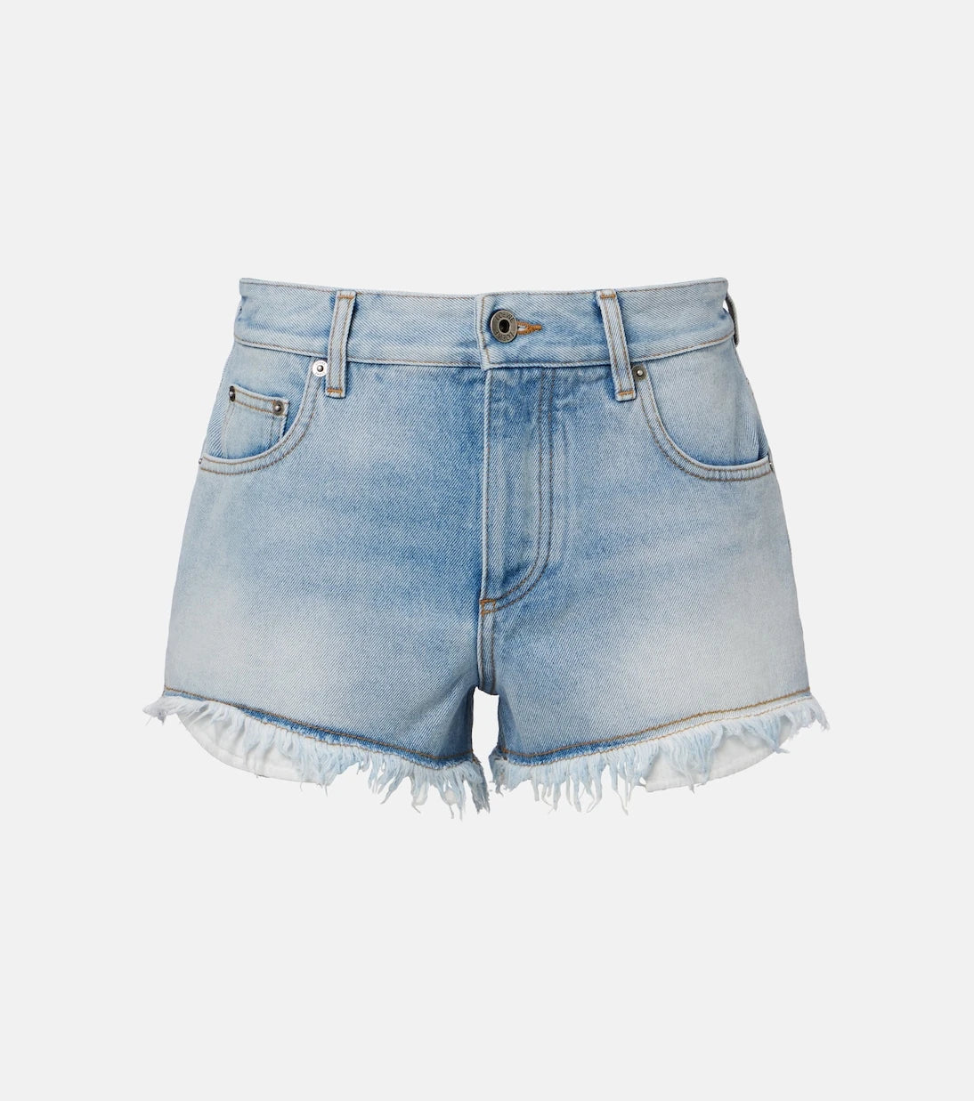Loewe - Paula's Ibiza Anagram denim shorts
