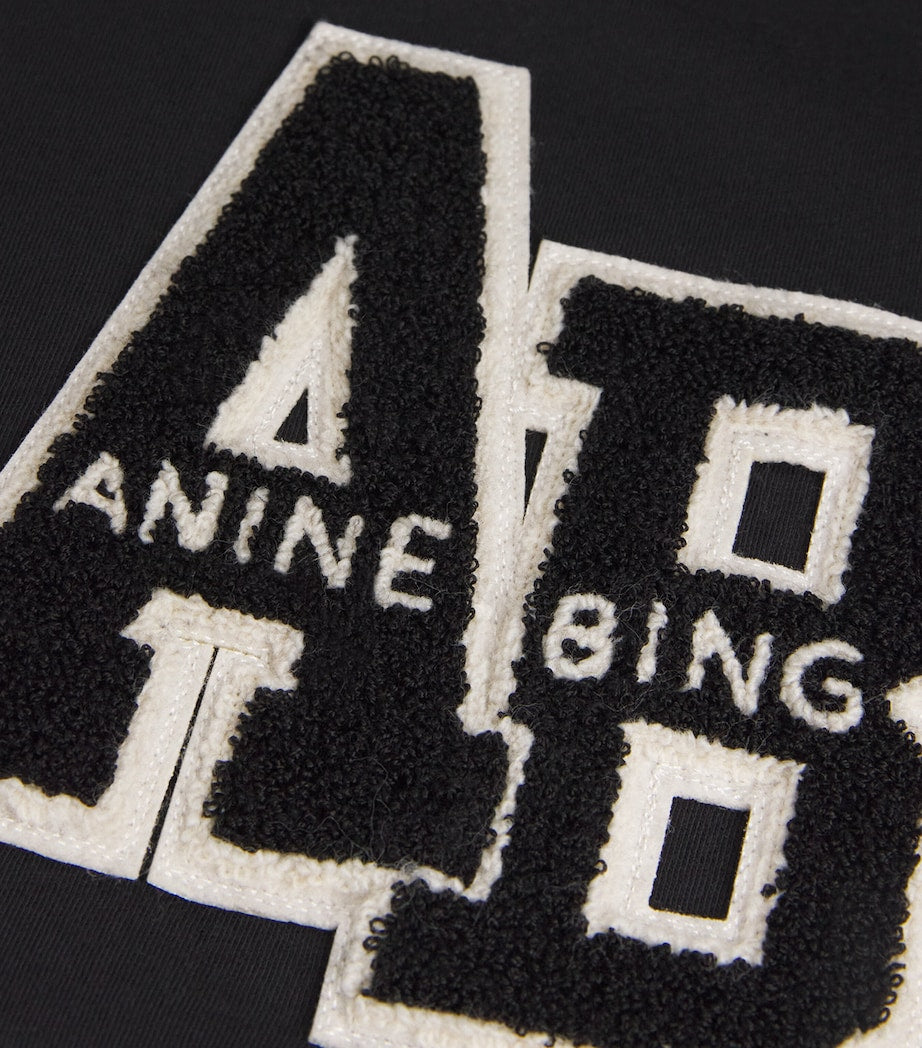 Black Chenille Patch Lili T-Shirt