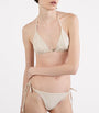 Prada Nude Embellished Bikini Bottoms
