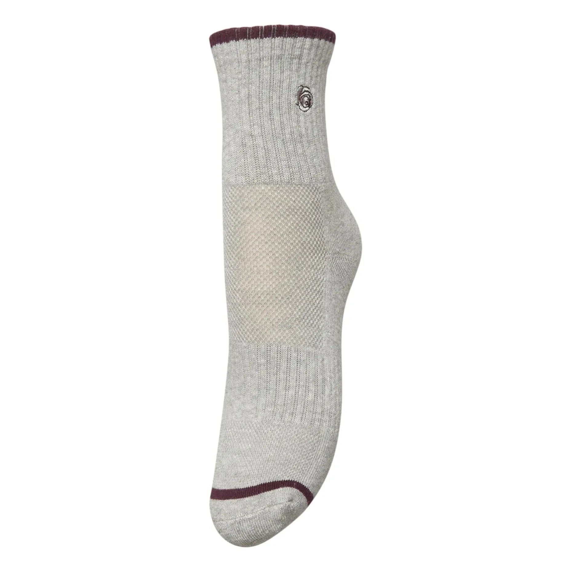 Becksöndergaard - Rose Cotta socks | Heather grey