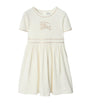 Burberry Kids Crystal-Embellished Cotton EKD Dress (3-12 Years)
