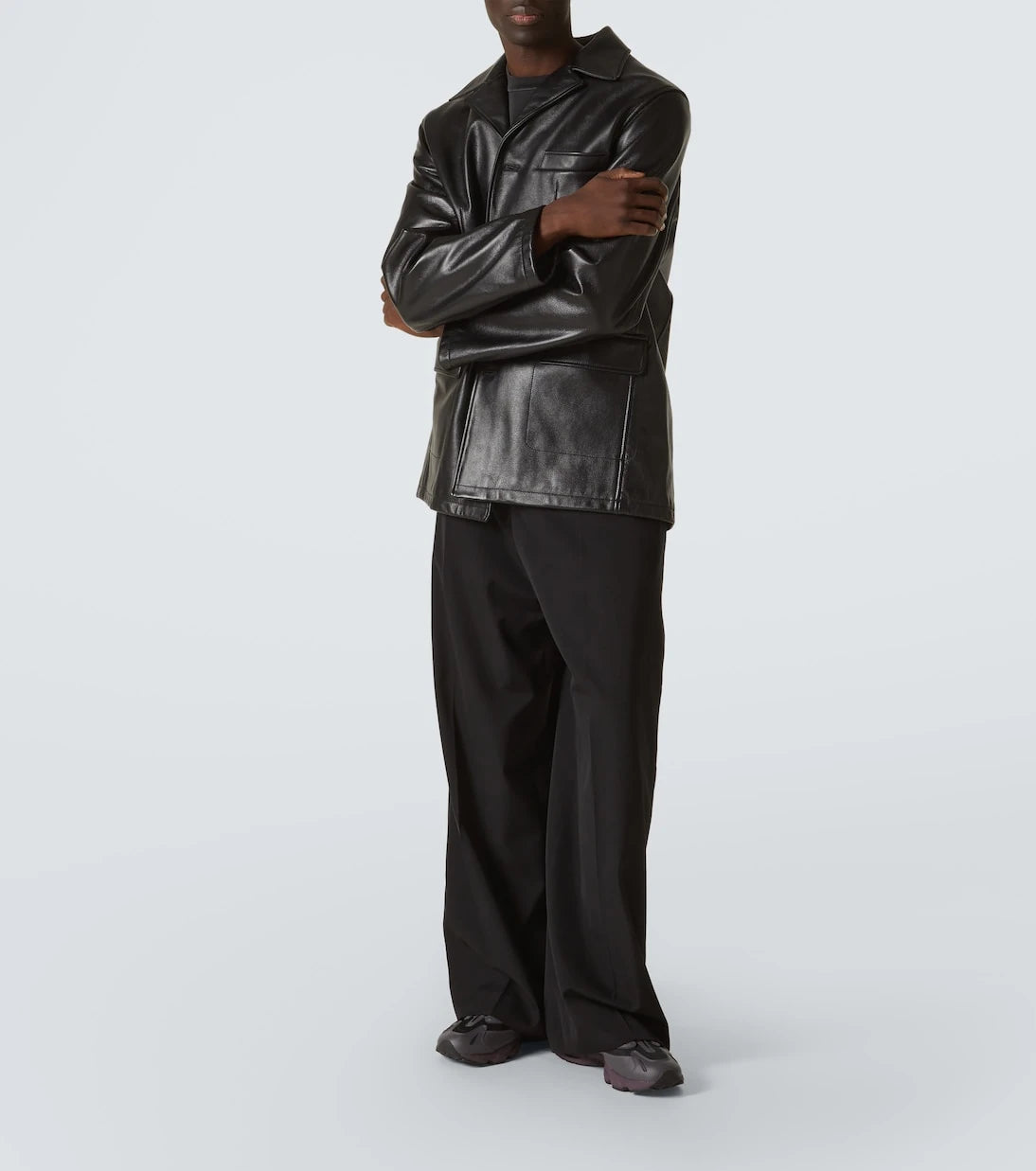New Balance - 1000 leather sneakers