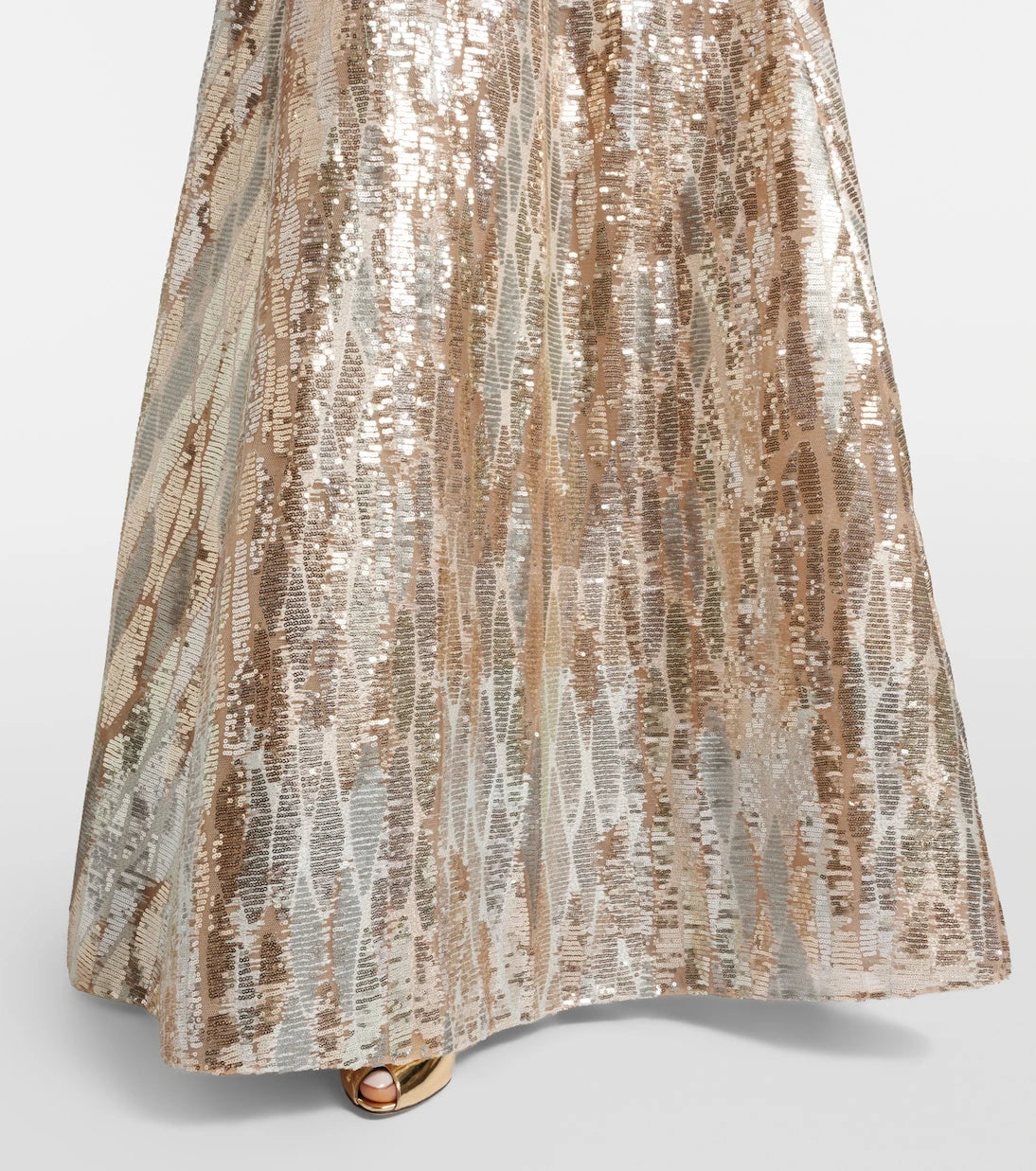 Elie Saab - Sequined bustier gown