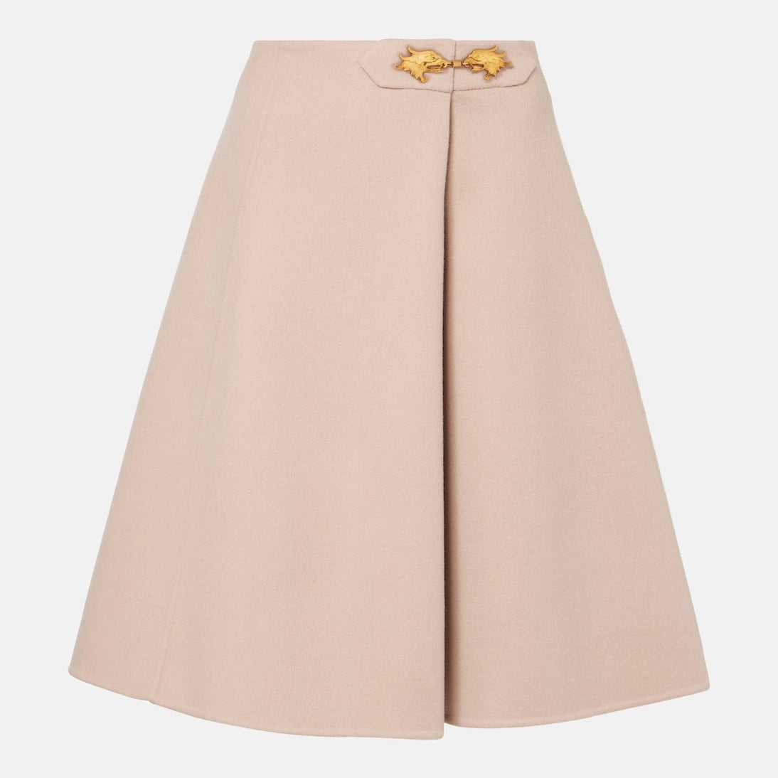 Valentino - Wool and cashmere midi skirt