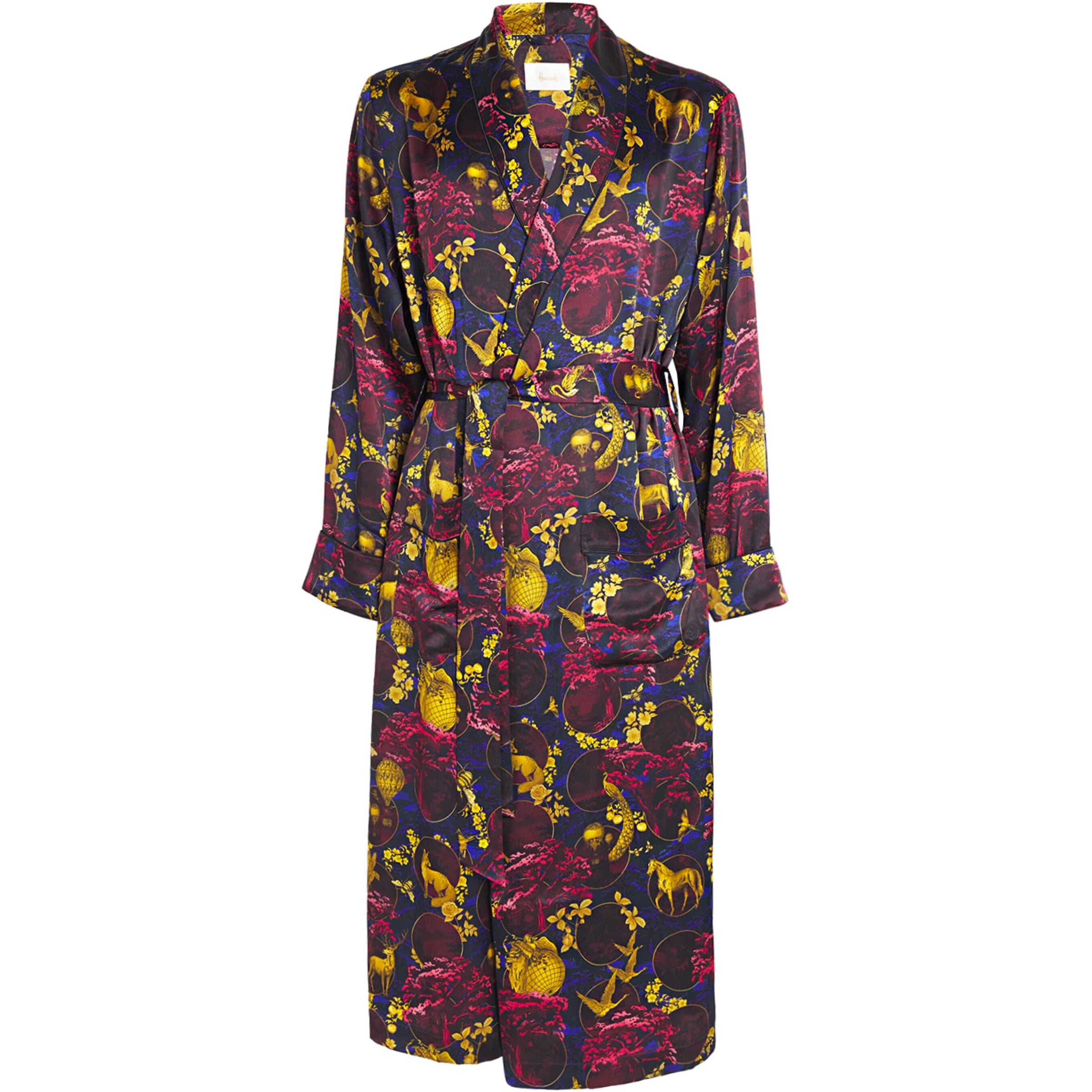 Silk Toile Night Robe