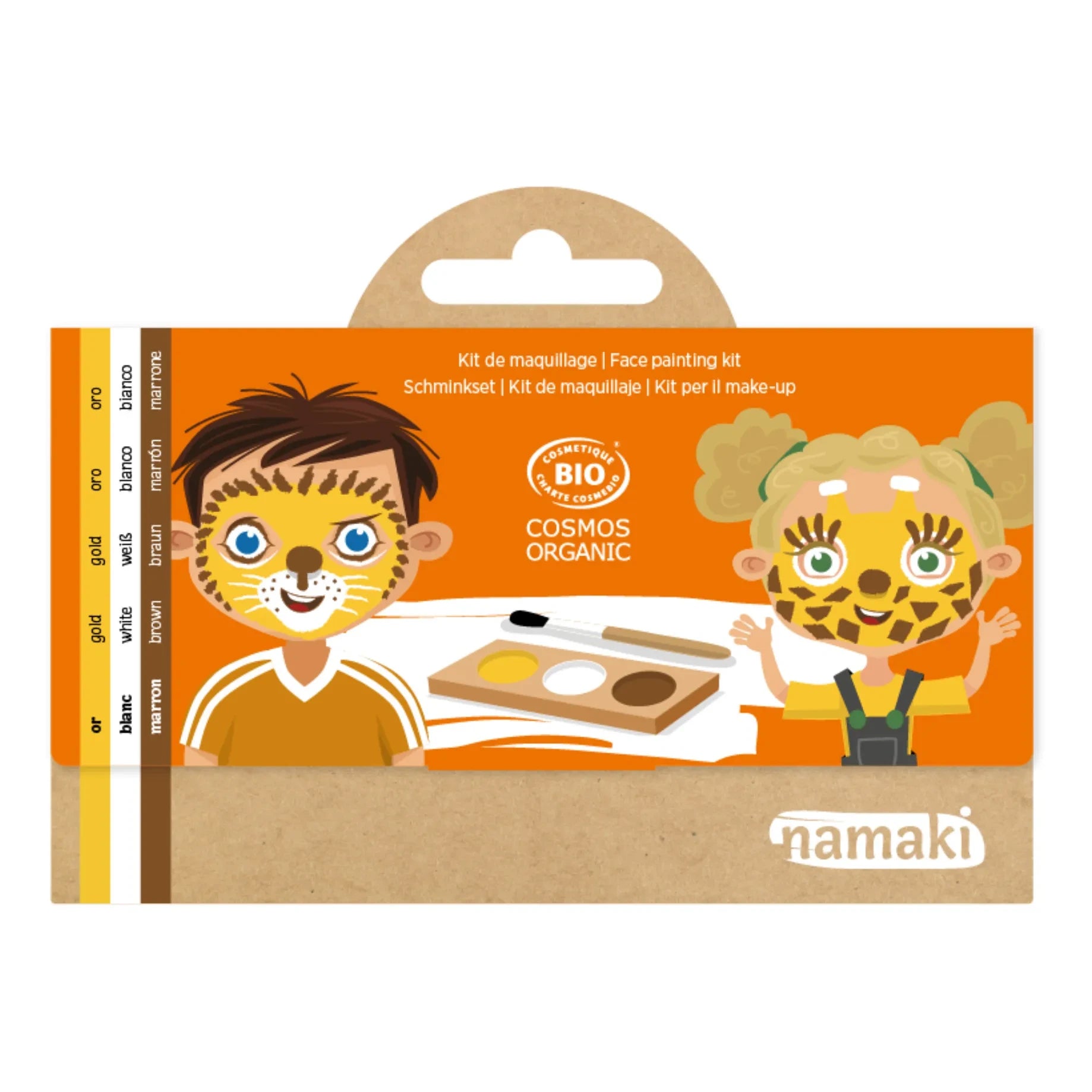 Namaki - Lion & Giraffe 3 Shades Makeup Kit | Gold