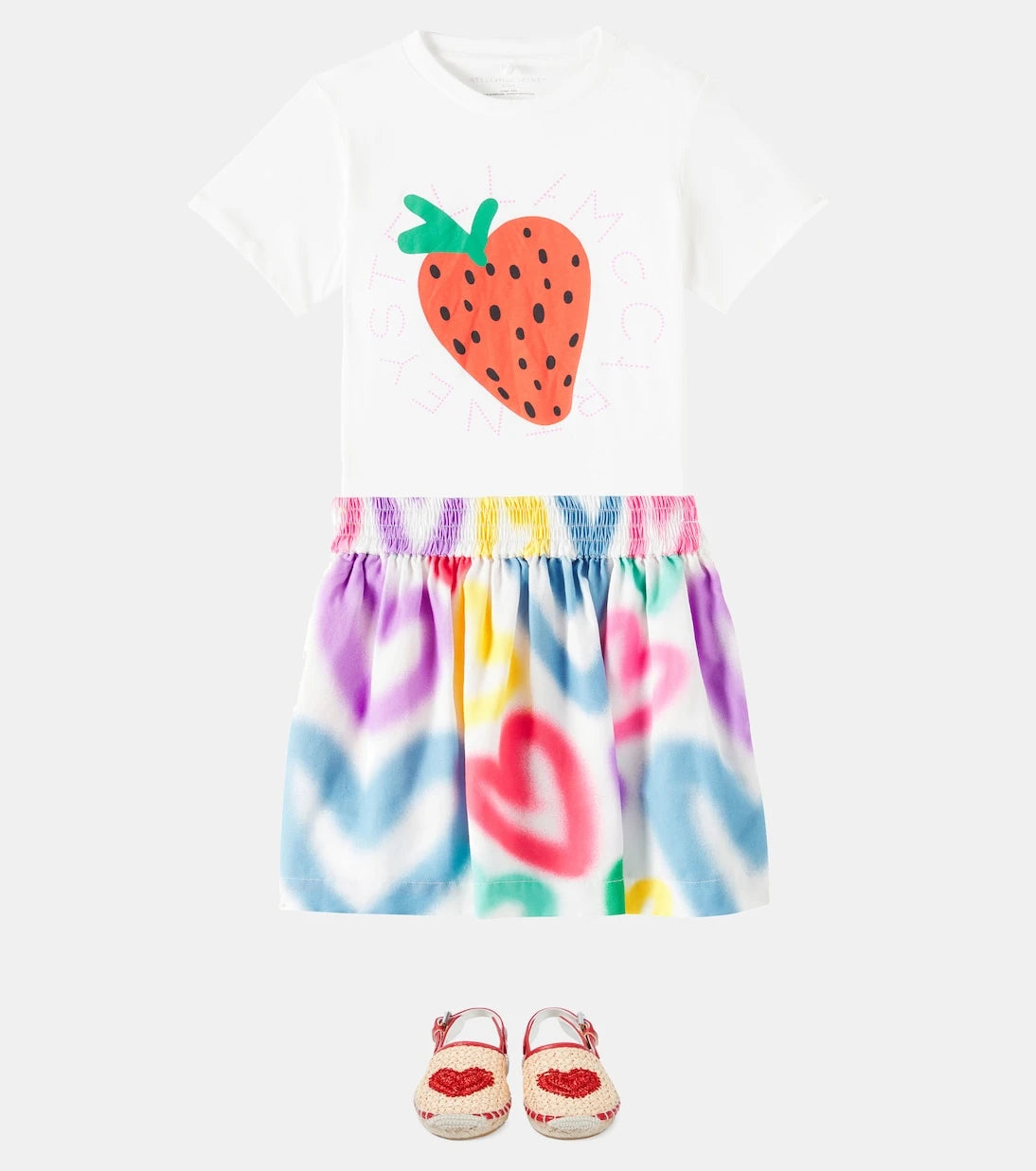 Stella McCartney Kids - تنورة مطبوعة