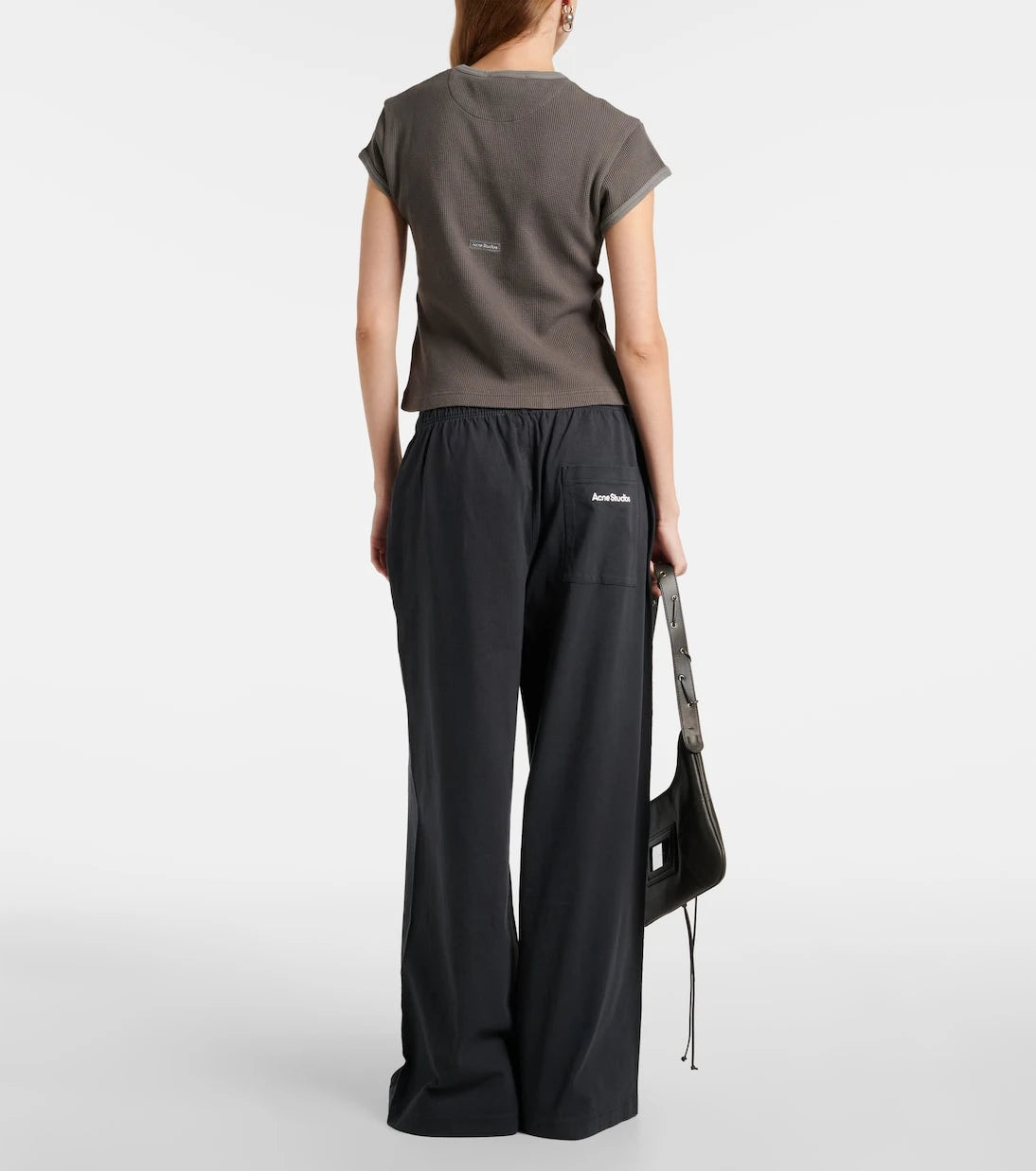 Acne Studios - Waffle-knit cotton T-shirt