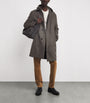 Multi Wool-Blend Herringbone Brunetti Overcoat