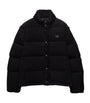Prada Black Cotton Corduroy Puffer Jacket