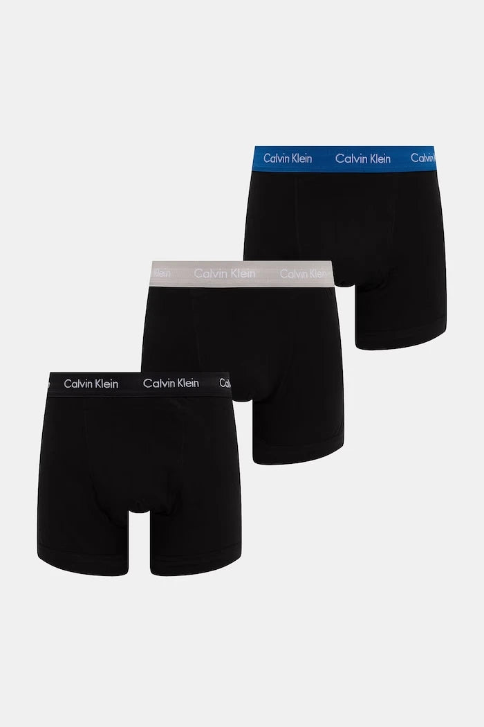 Calvin Klein Underwear Erkek Pamuk Elastan Bokser 3’lü
