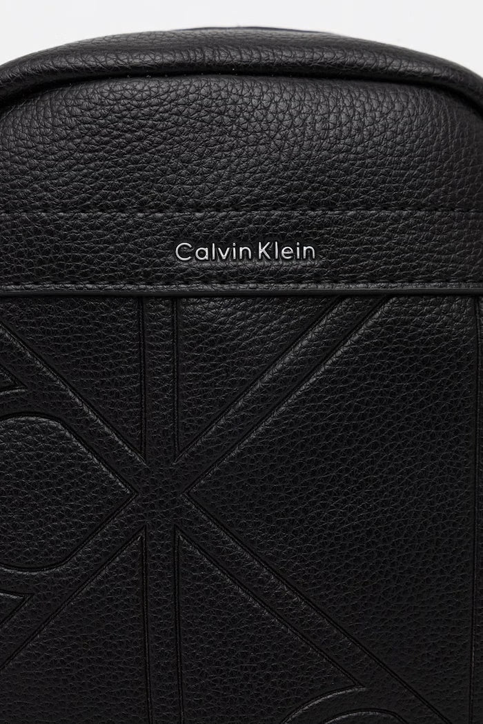 Calvin Klein erkek suni deri omuz çantası
