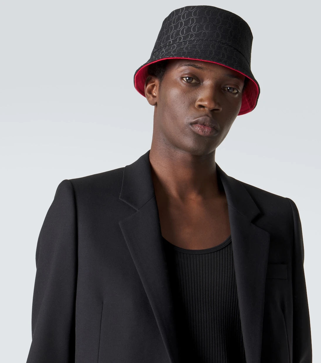 Christian Louboutin - Bobino canvas bucket hat