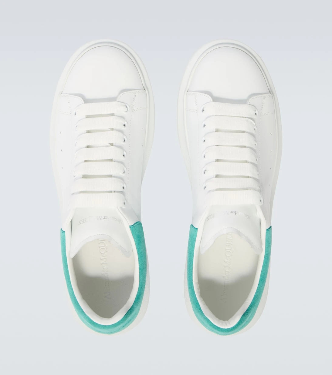 McQueen - Oversized leather sneakers