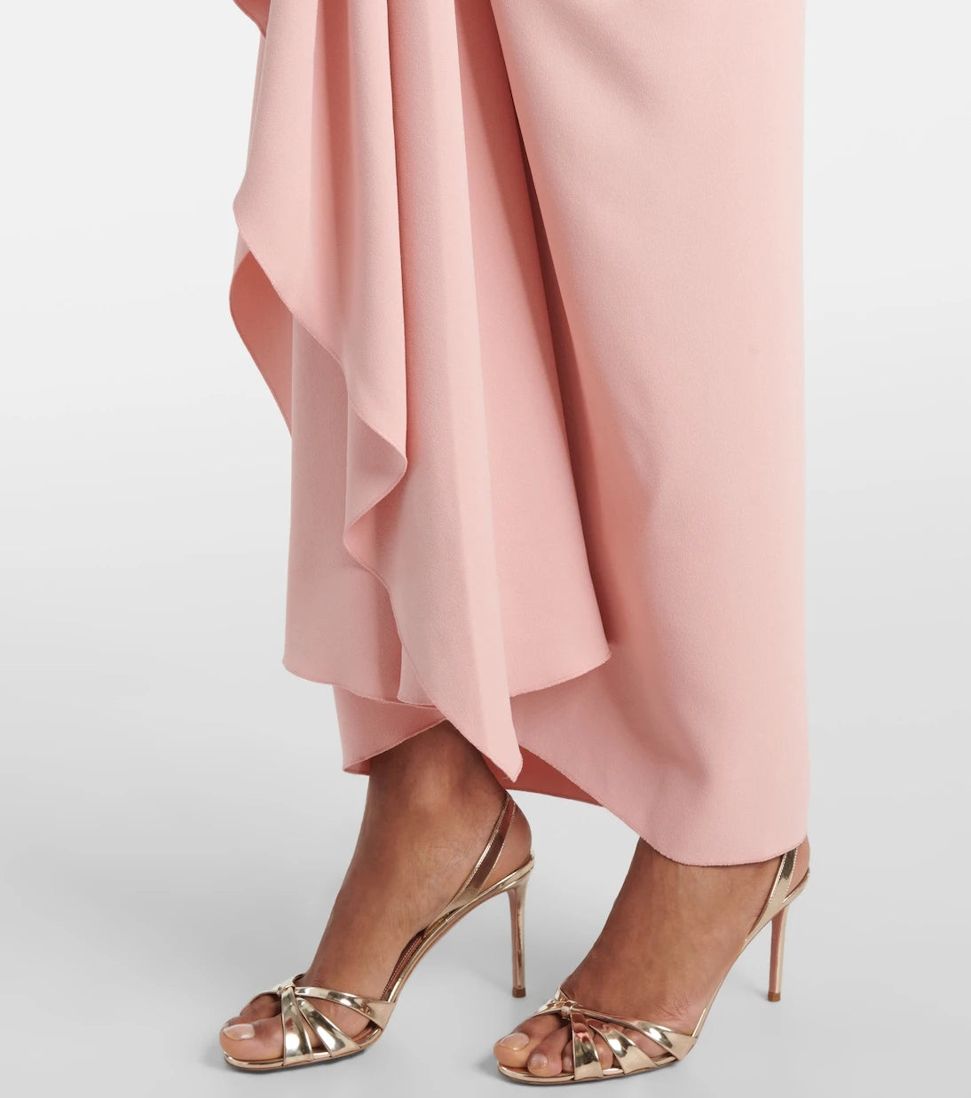 Solace London - Della draped gown