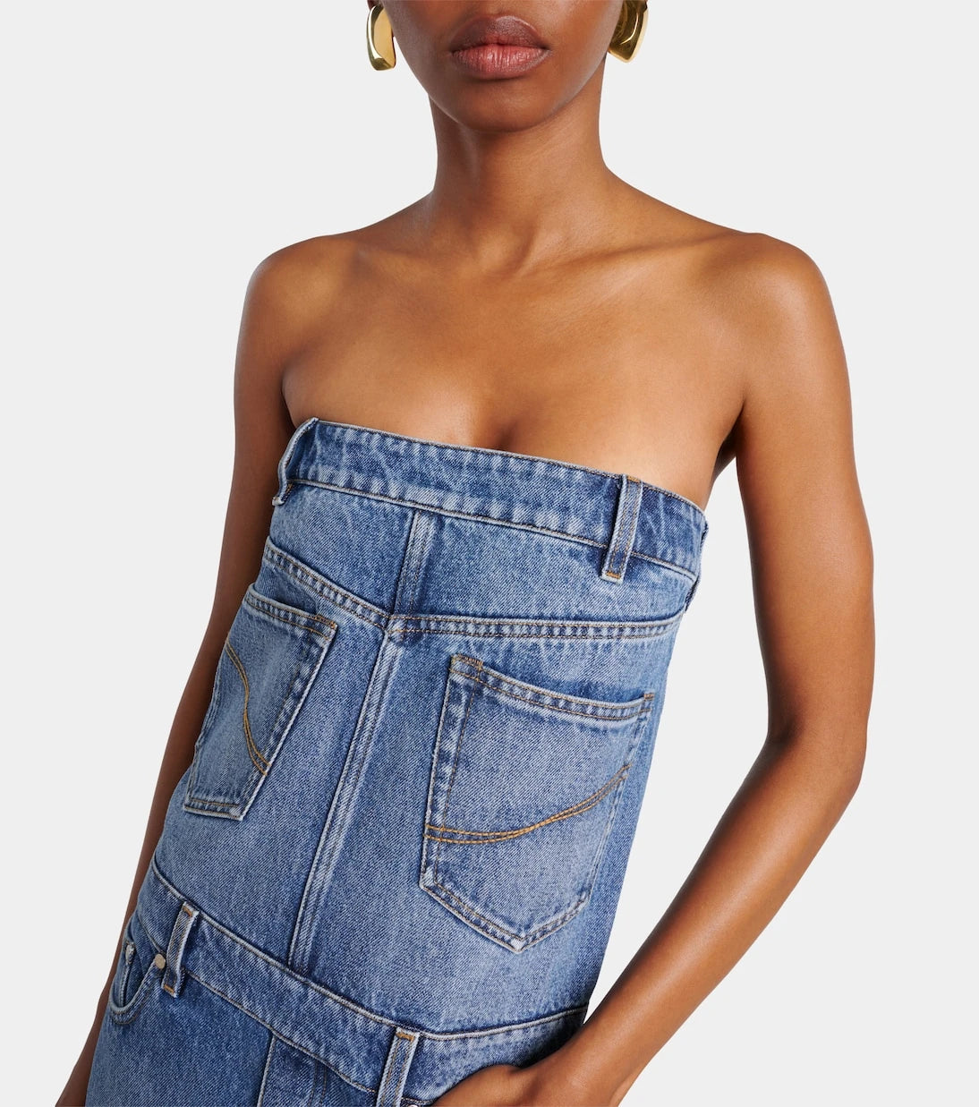 Stella McCartney - Kot maksi elbise