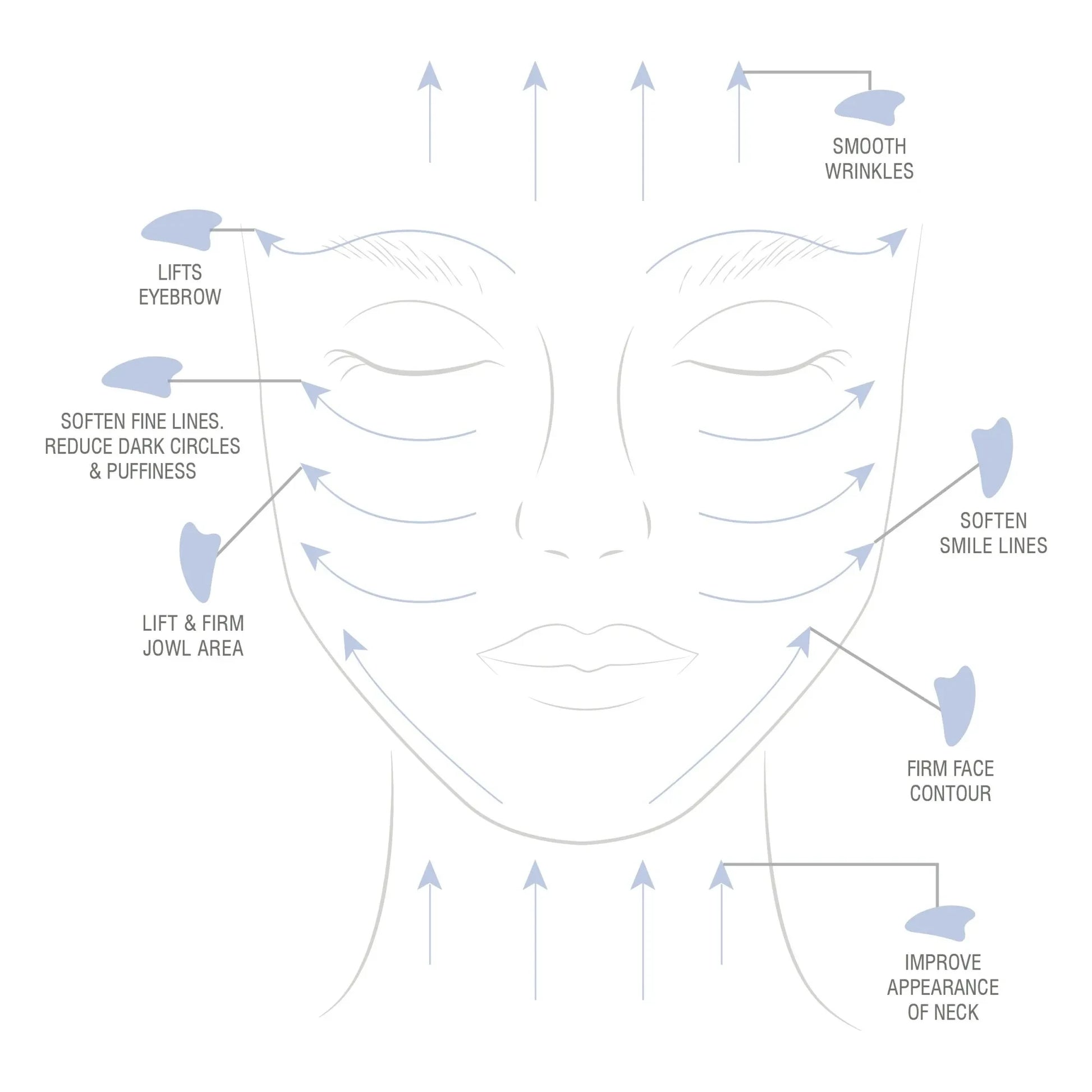 Odacité - Blue Sodalite Gua Sha