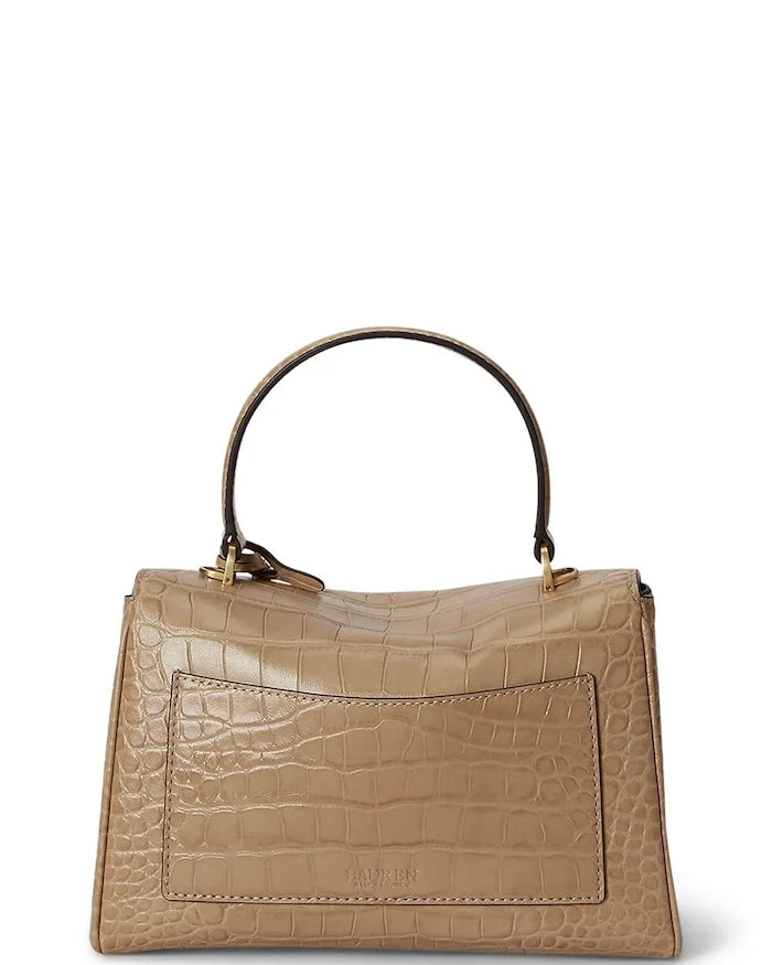 Lauren Ralph Lauren kadın deri crossbody çanta