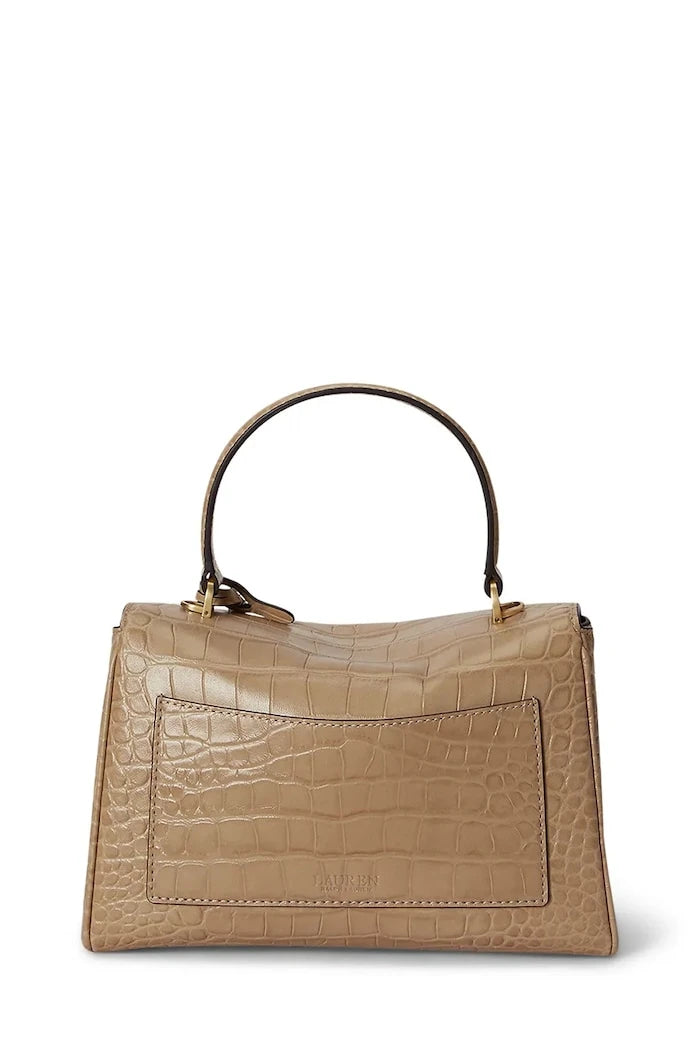 Lauren Ralph Lauren kadın deri crossbody çanta