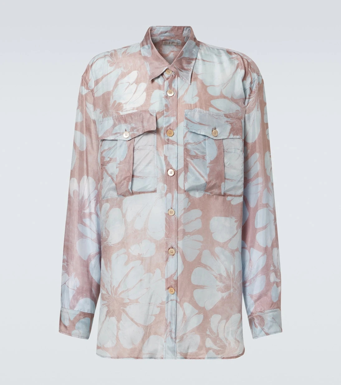 Dries Van Noten - Floral silk shirt