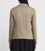 Tory Burch Grey Wool-Blend Blazer