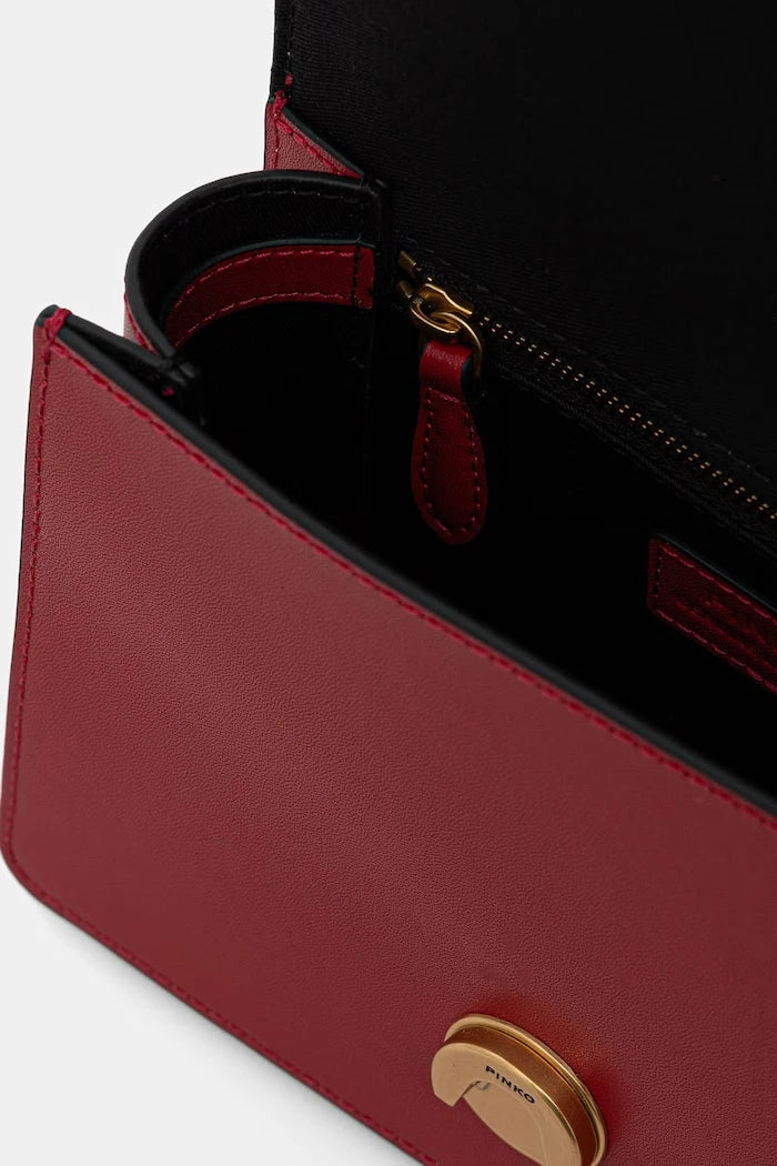 Pinko kadın deri crossbody çanta