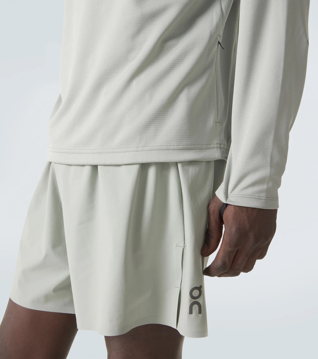 On - Logo half-zip sweatshirt
