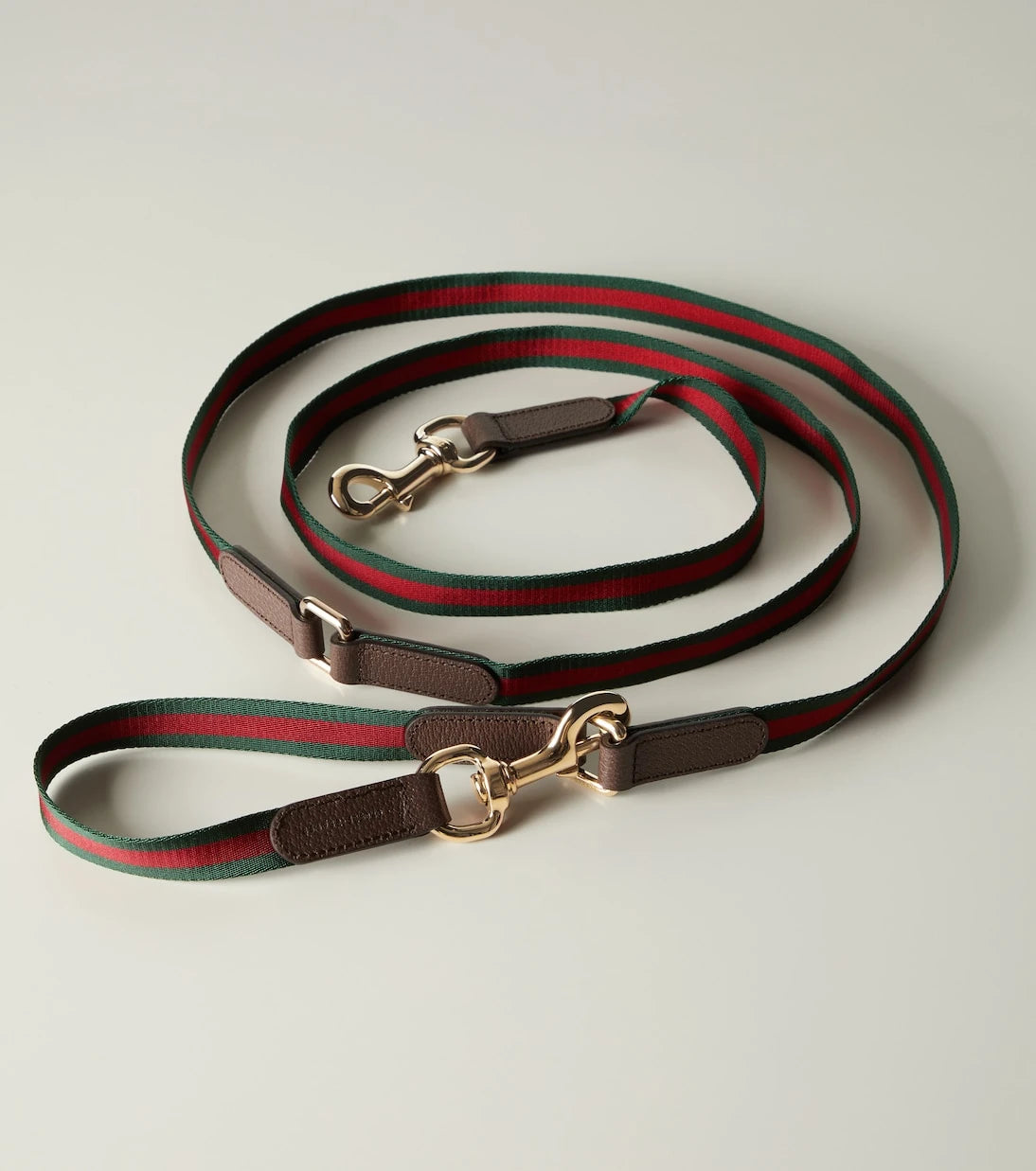 Gucci - Web Stripe dog leash