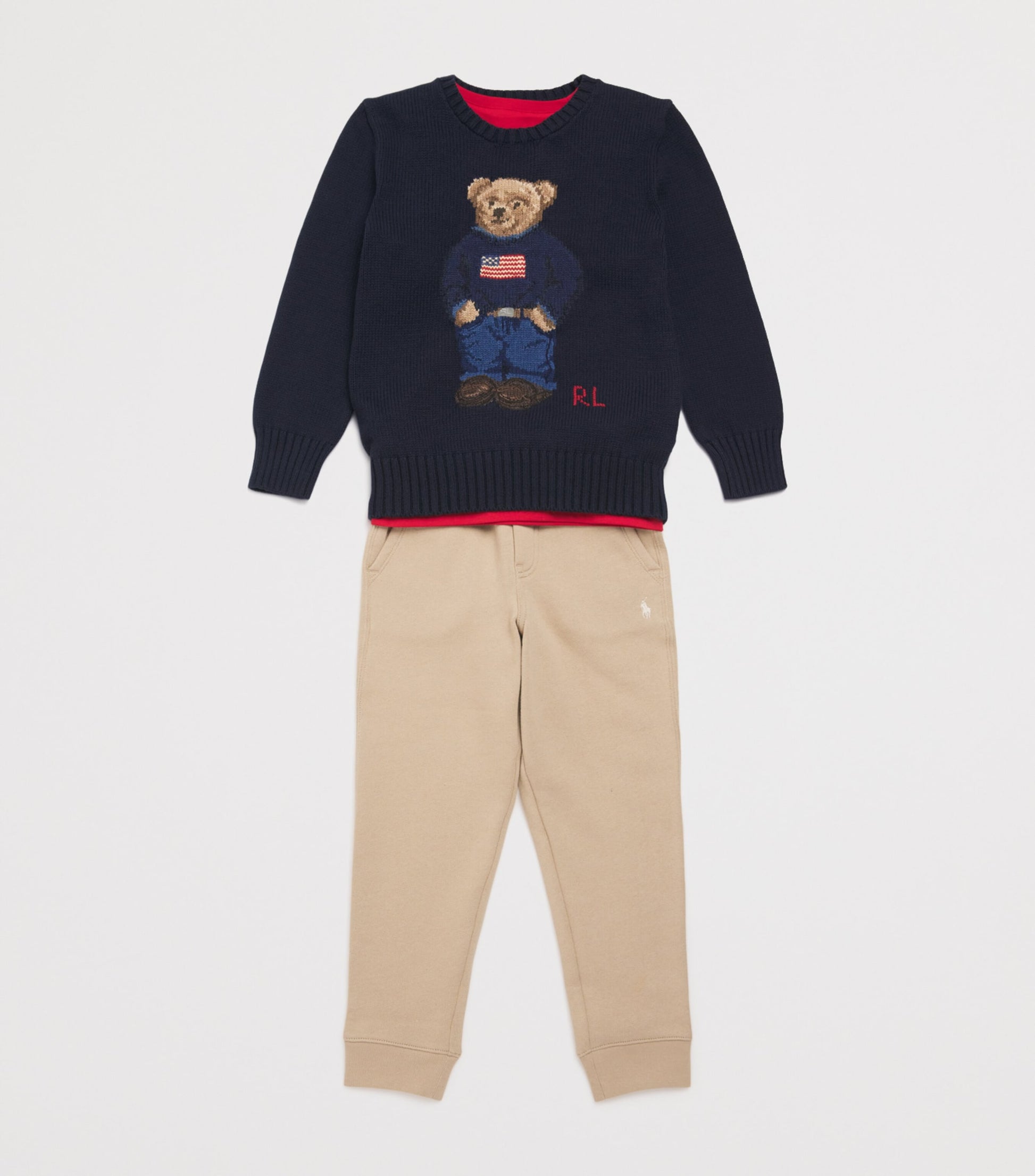 Ralph Lauren Kids Cotton Polo Bear Sweater (2-7 Years)