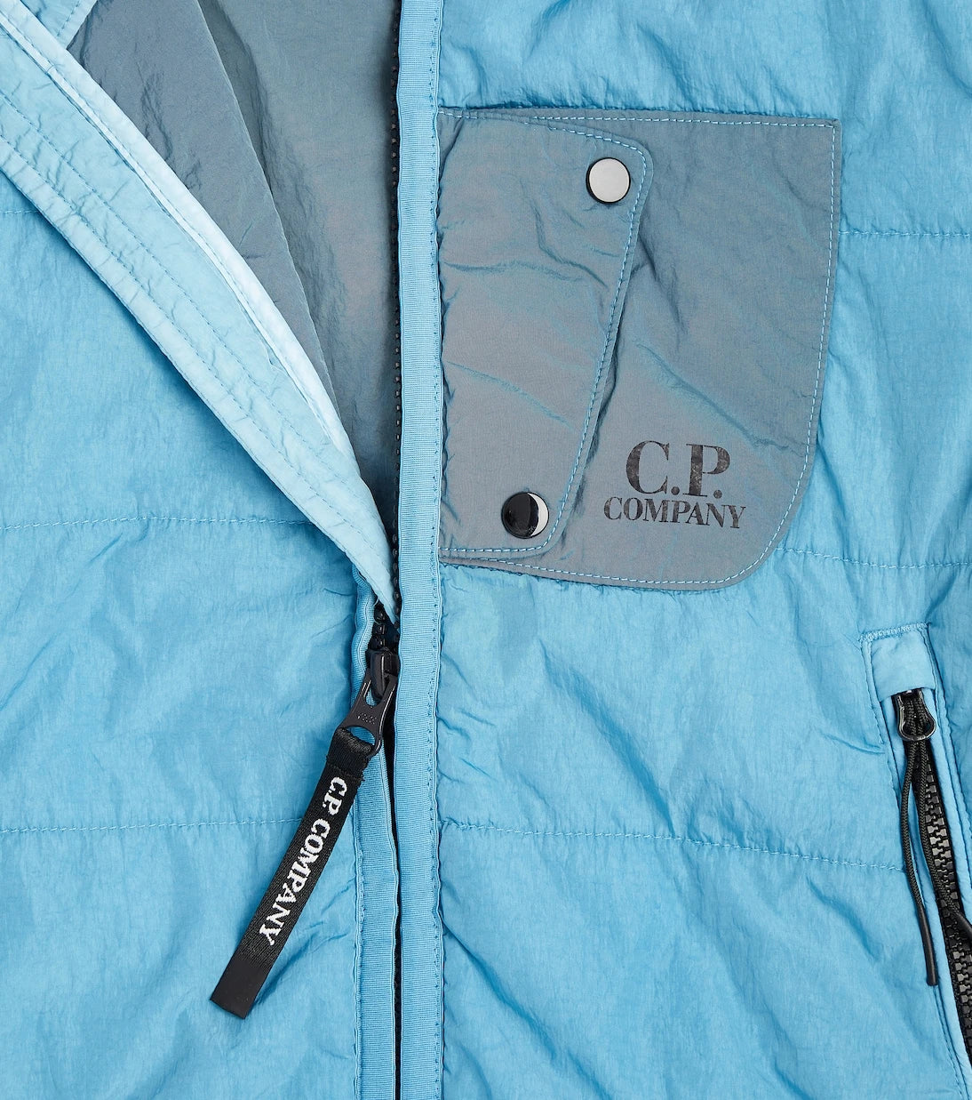 C.P. Company Kids - Chrome-R Goggle padded jacket