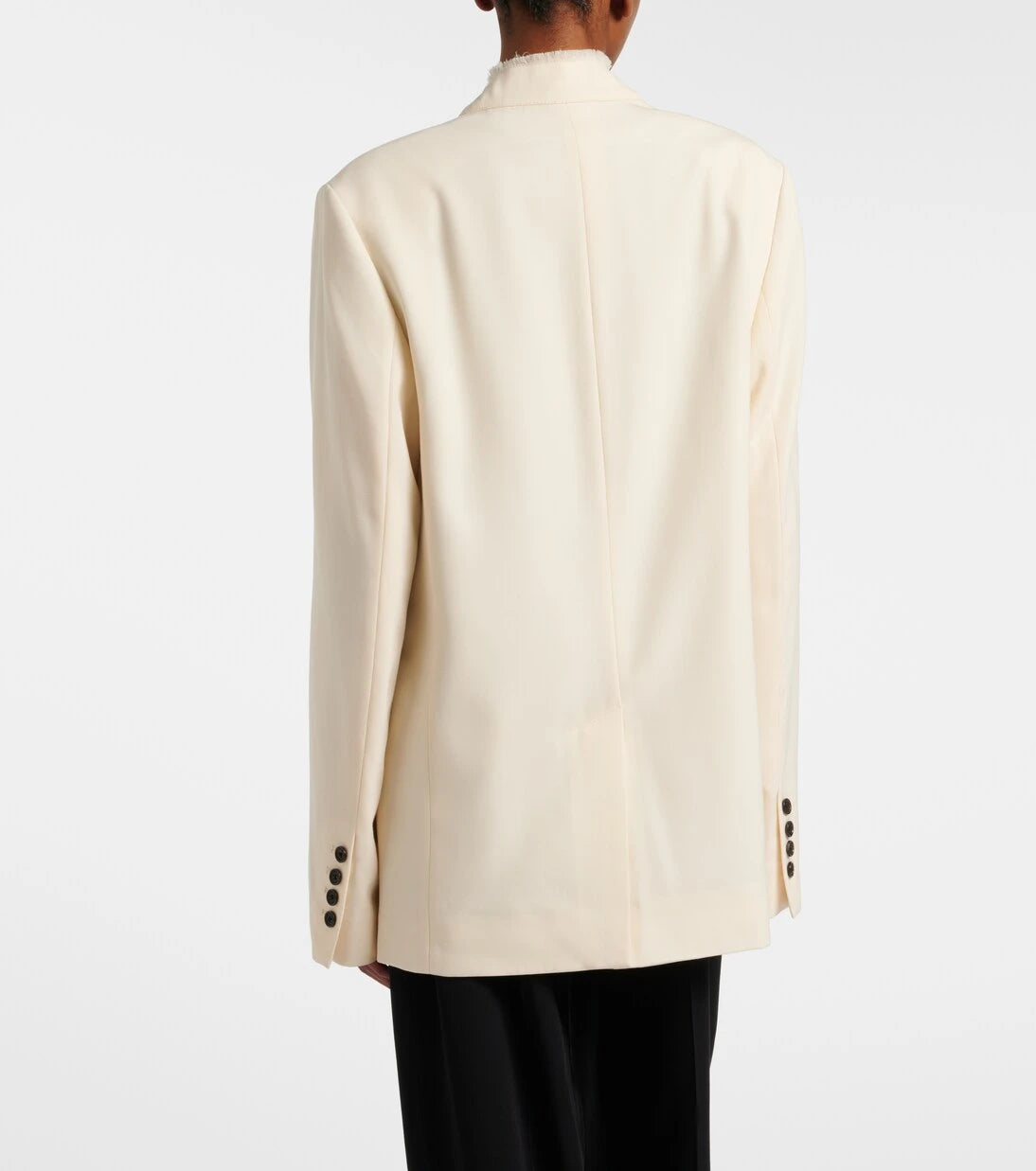 Toteme - Distressed wool blazer