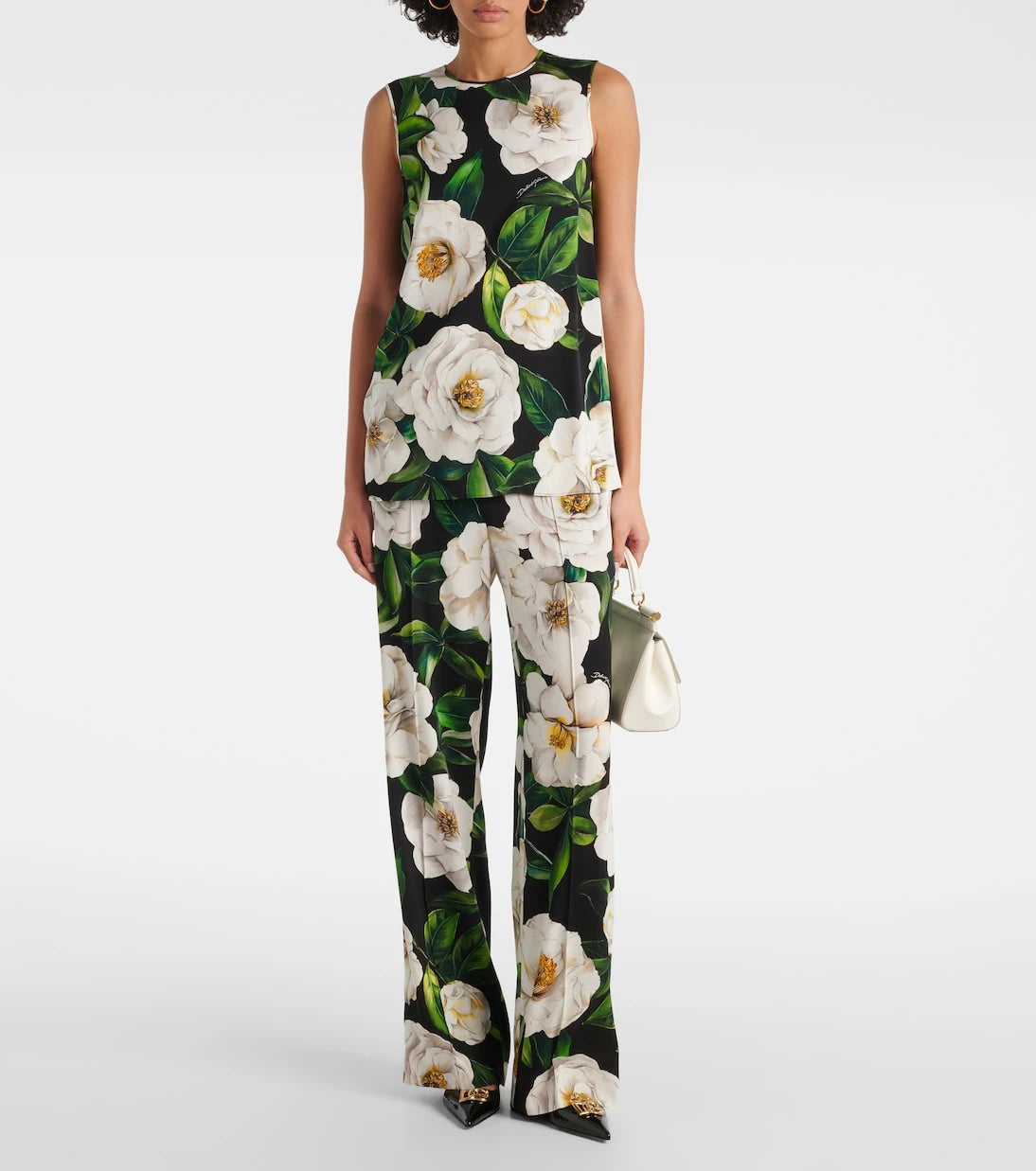 Dolce&Gabbana - Floral silk-blend pajama pants