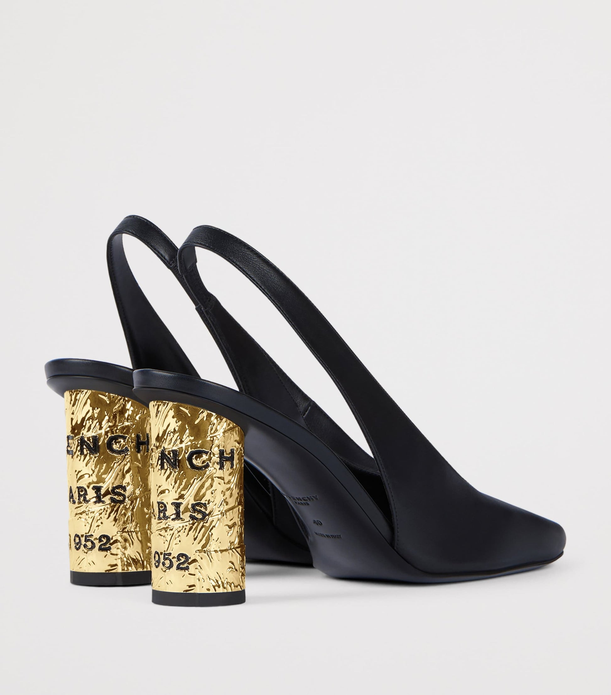 Givenchy Leather Slingback Heels 85