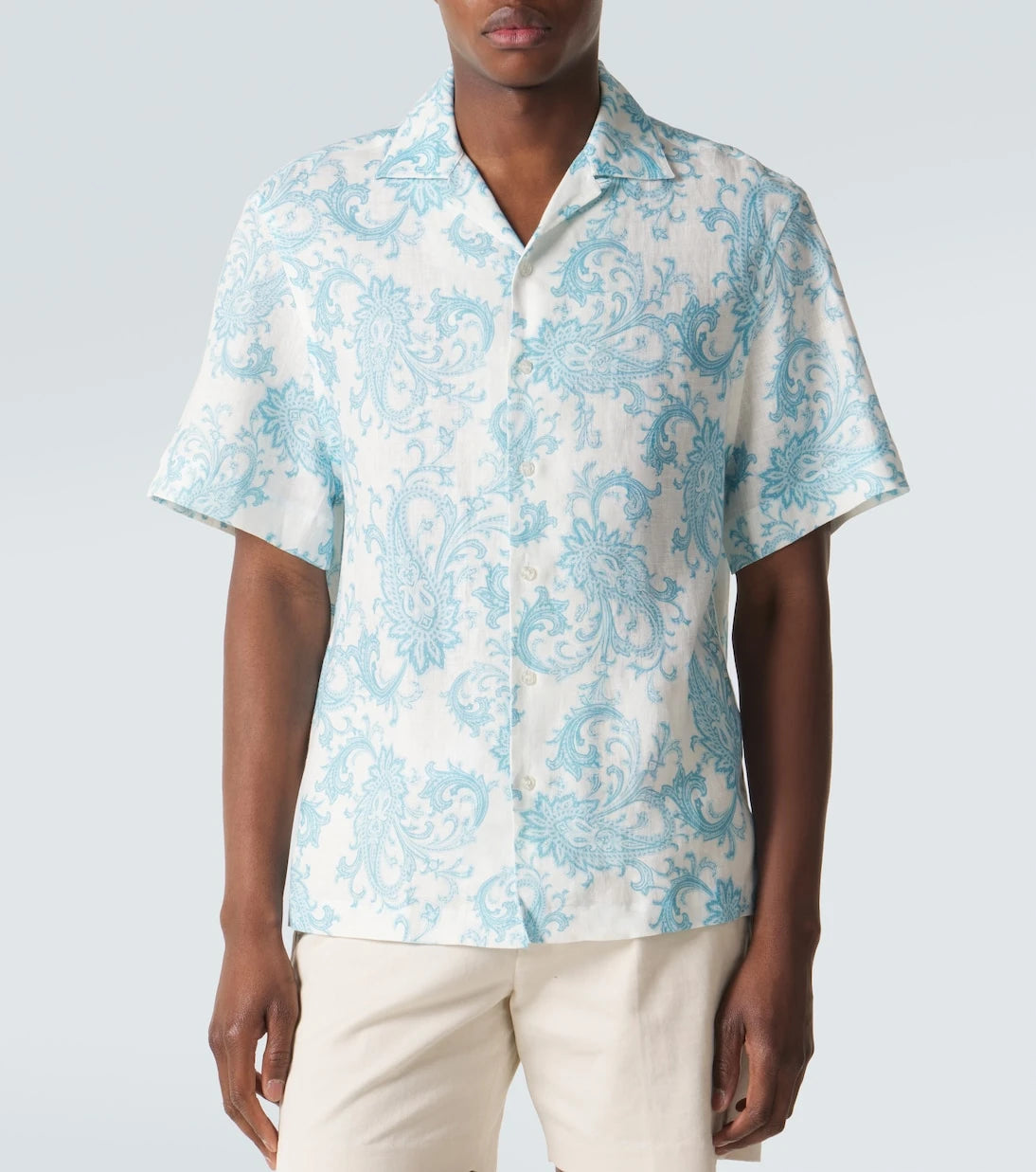 Etro - Paisley linen shirt