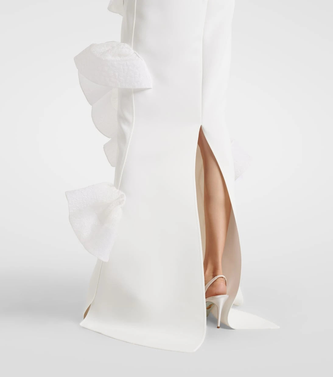 Maticevski - Indulgence ruffled bustier gown