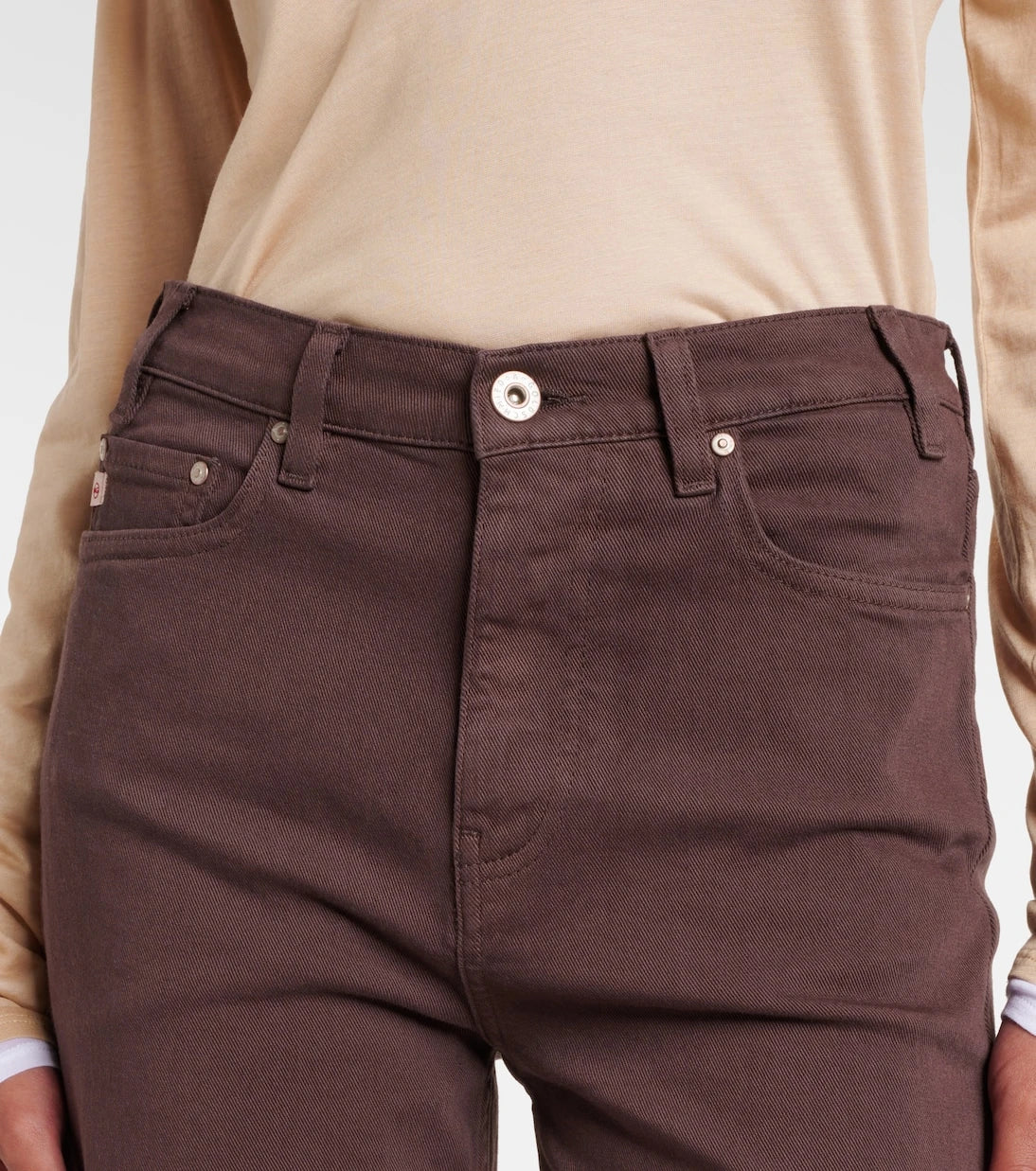 AG Jeans - New Baggy wide-leg jeans