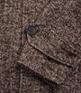 Officine Generale Multi Wool-Blend Herringbone Overcoat