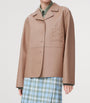 LOEWE Beige Leather Pyjama Blouse