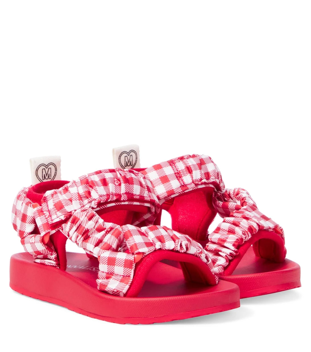 Monnalisa - Gingham sandals