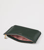 Green Large Leather Ella Pouch