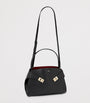 Salvatore Ferragamo Black Leather Hug Soft Shoulder Bag