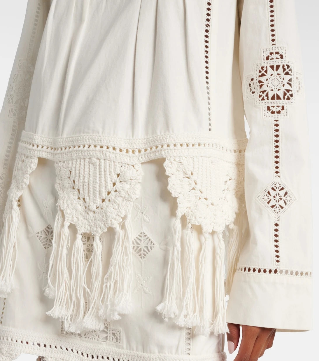 Isabel Marant - Severine macramé cotton top