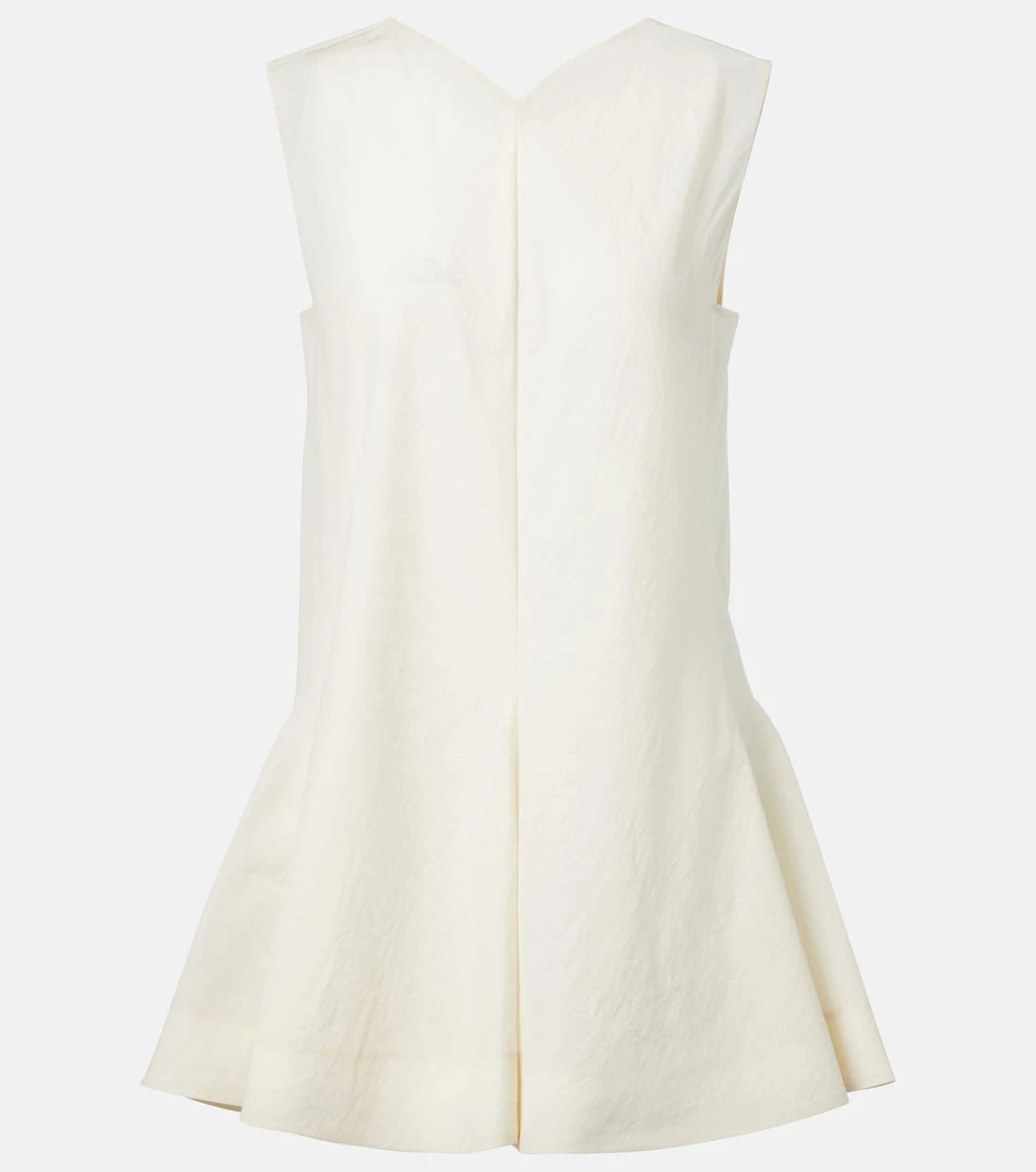 Khaite - Mel silk and cotton minidress